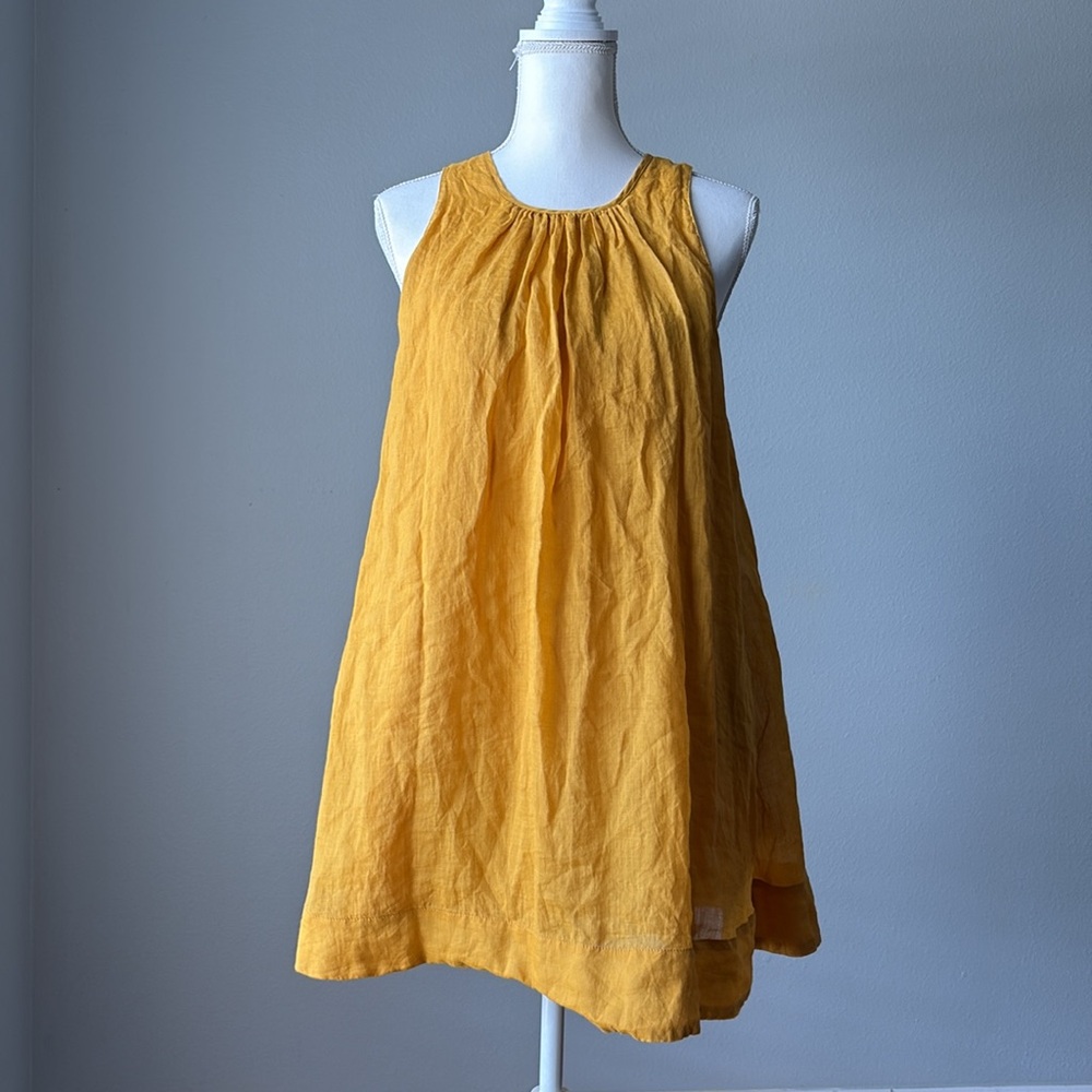 Every | Mustard Yellow Sleeveless Dress